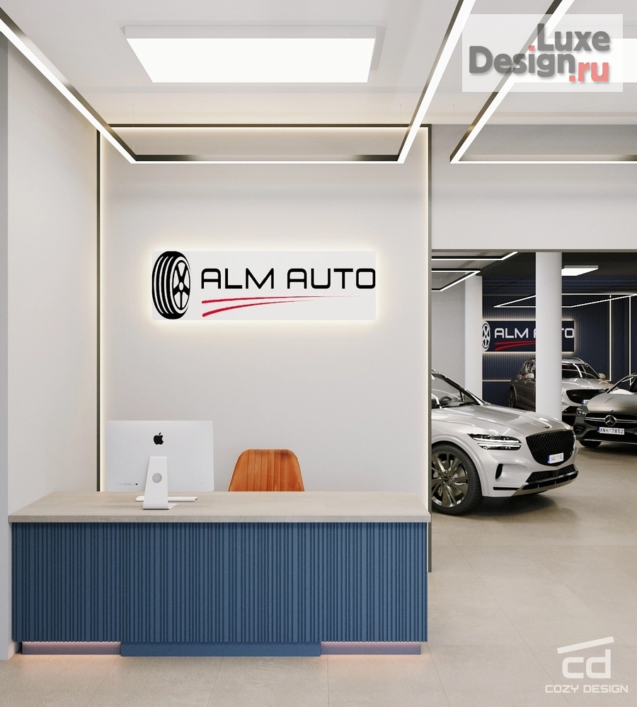 Дизайн интерьера автосалона "Автосалон электрокаров" (фото 14)