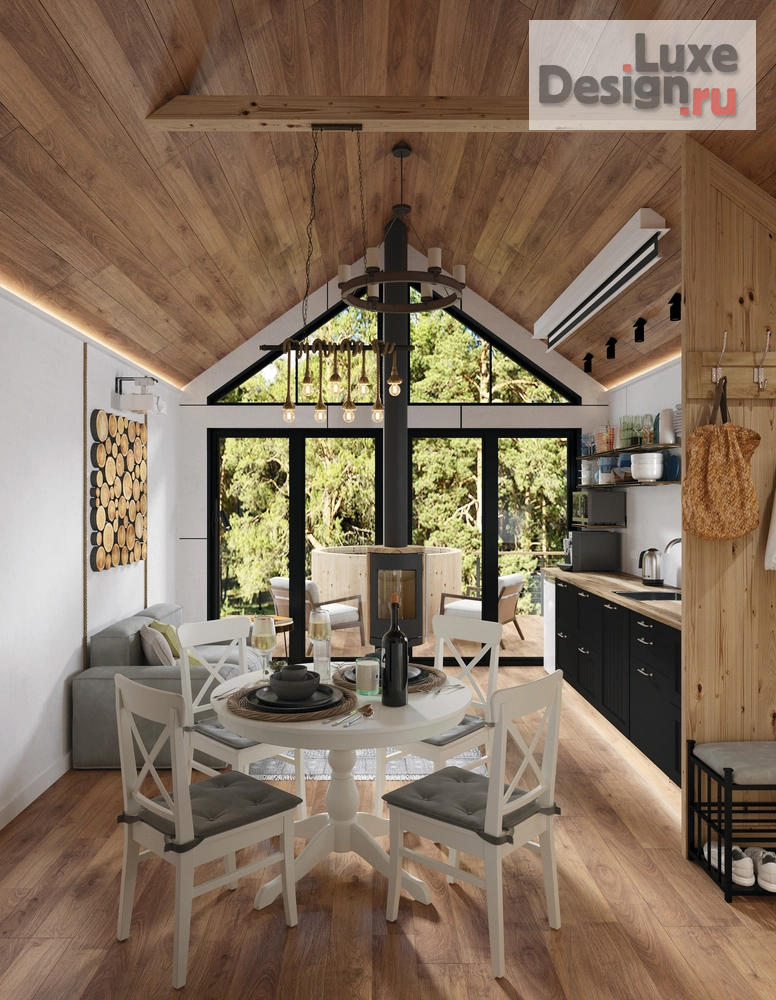 Дизайн интерьера загородного дома "Дом 41м2 под сдачу" (фото 12)