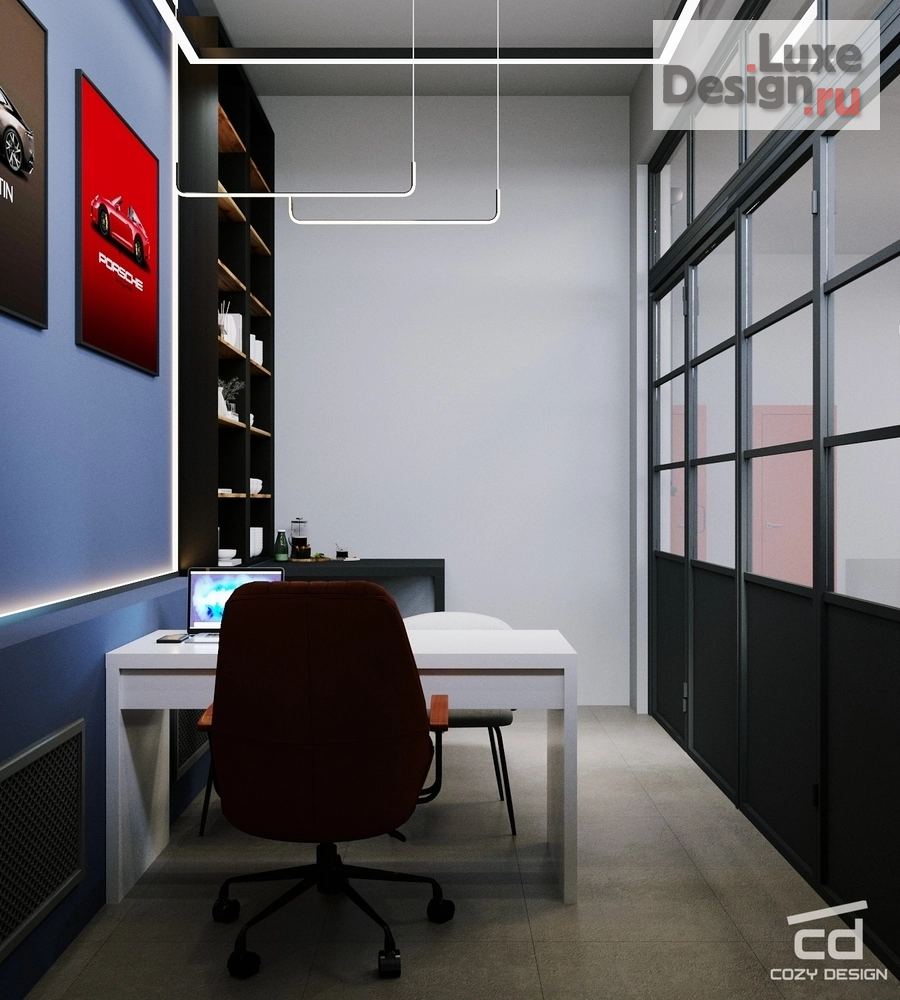 Дизайн интерьера автосалона "Автосалон электрокаров" (фото 15)