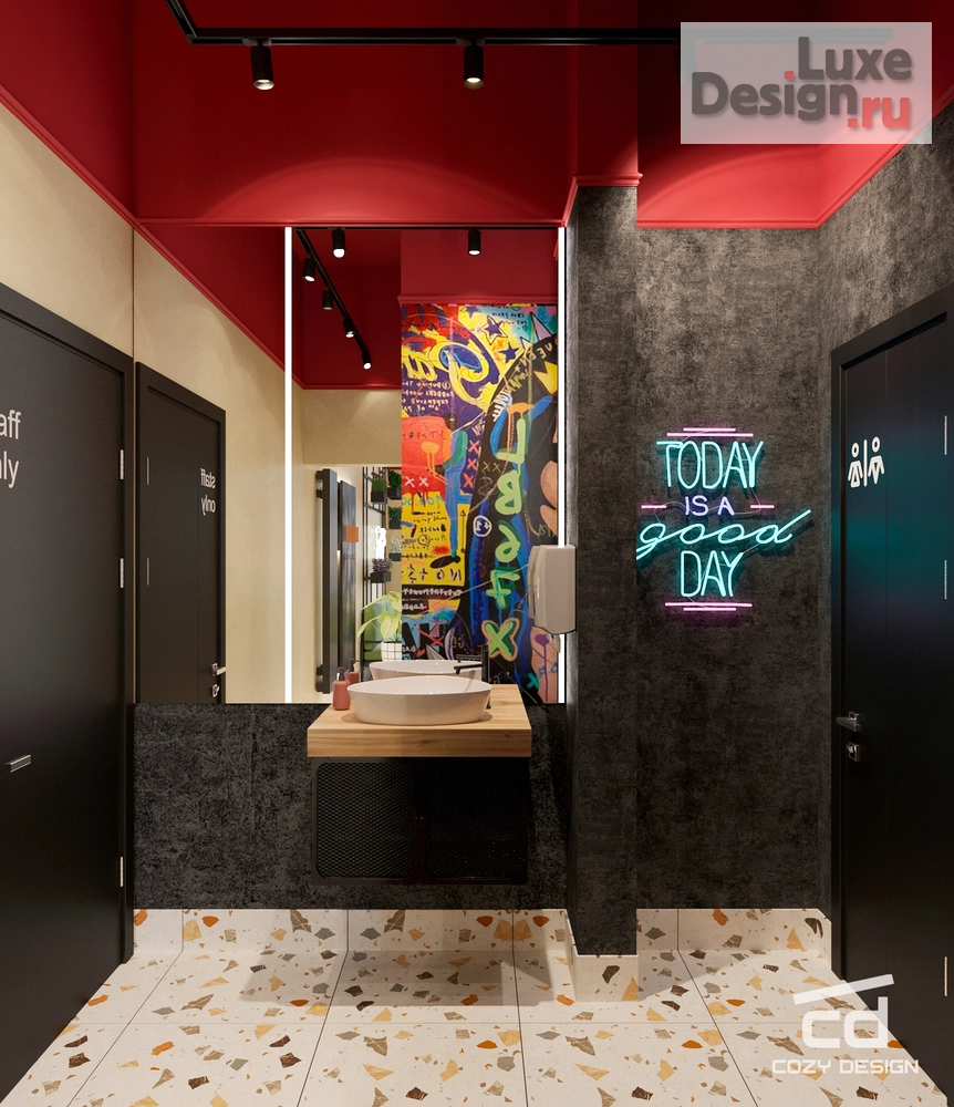 Дизайн интерьера кафе "Кафе 39м2 в Москве" (фото 6)