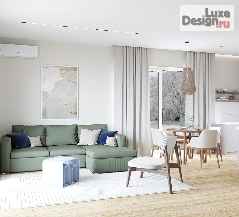 Дизайн интерьера частного дома "Дом 120 м2 Казань" (фото 7)