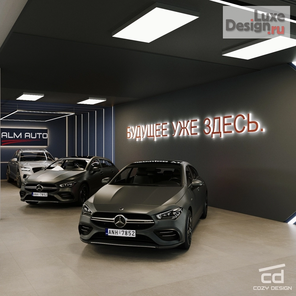 Дизайн интерьера автосалона "Автосалон электрокаров" (фото 17)