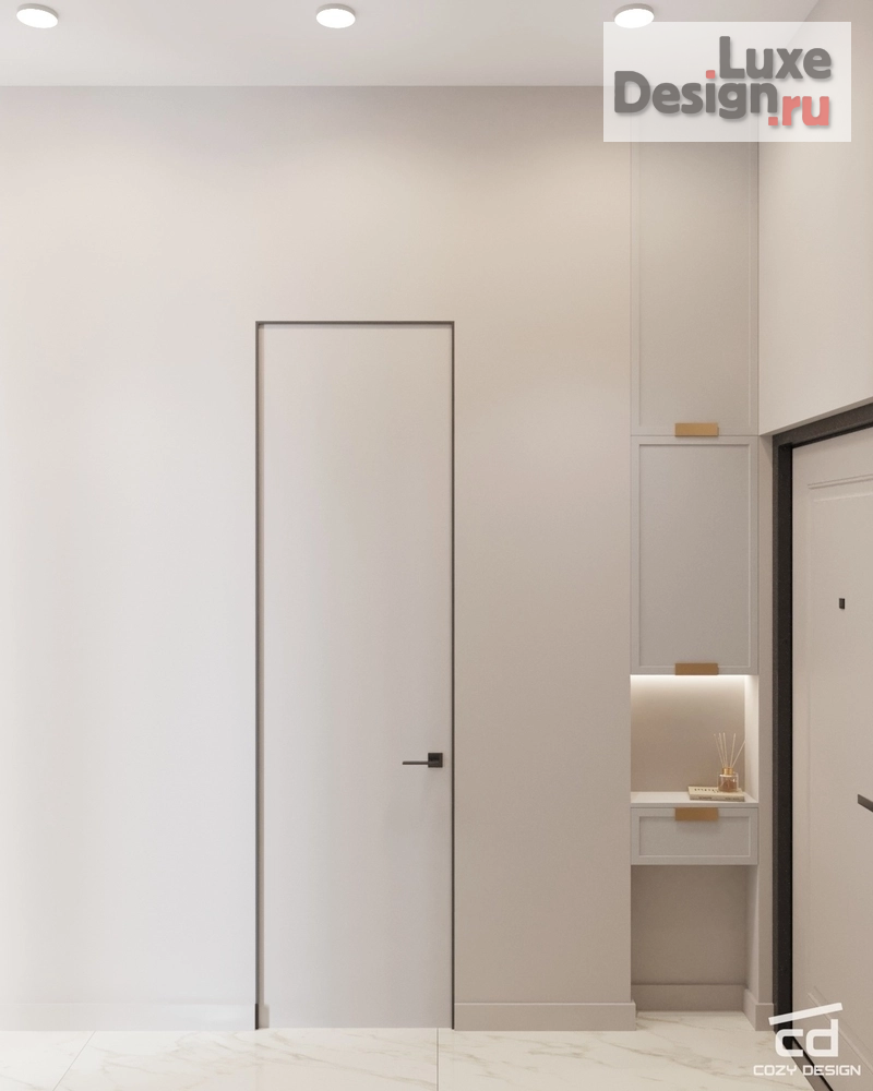 Дизайн интерьера трехкомнатной квартиры "Квартира 66м2 в Москве" (фото 35)