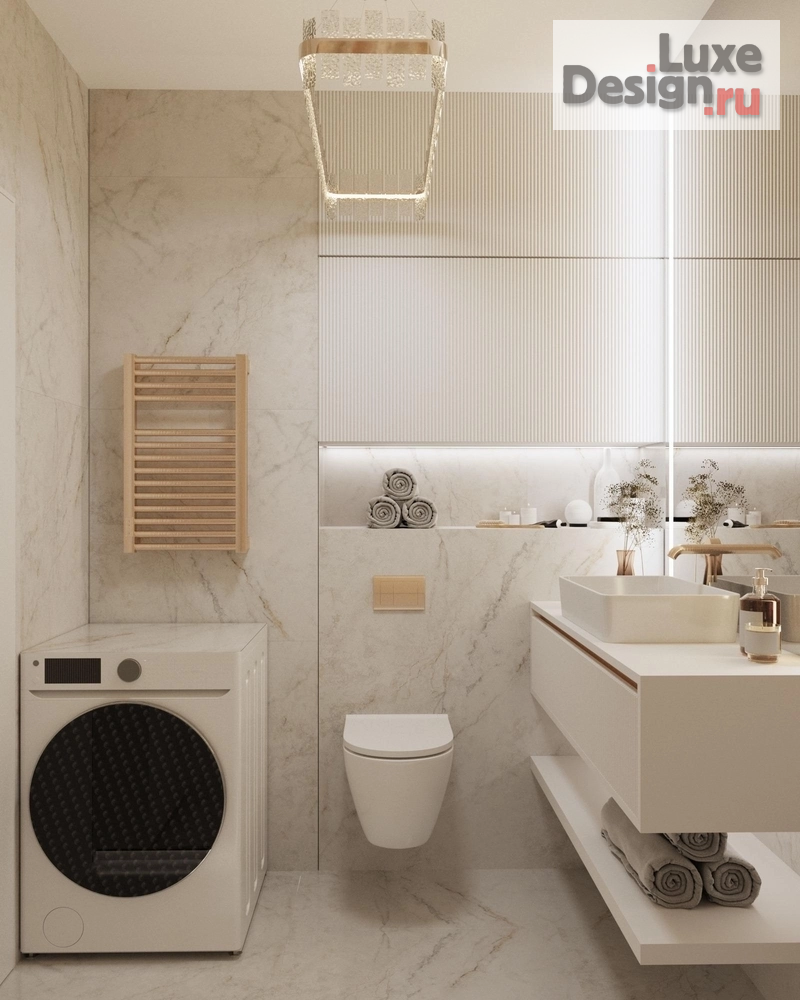 Дизайн интерьера однокомнатной квартиры "Квартира 48м2 в Краснодаре" (фото 4)