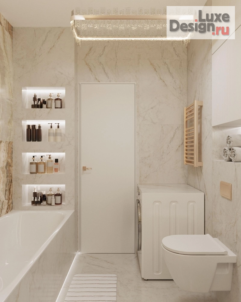 Дизайн интерьера однокомнатной квартиры "Квартира 48м2 в Краснодаре" (фото 5)