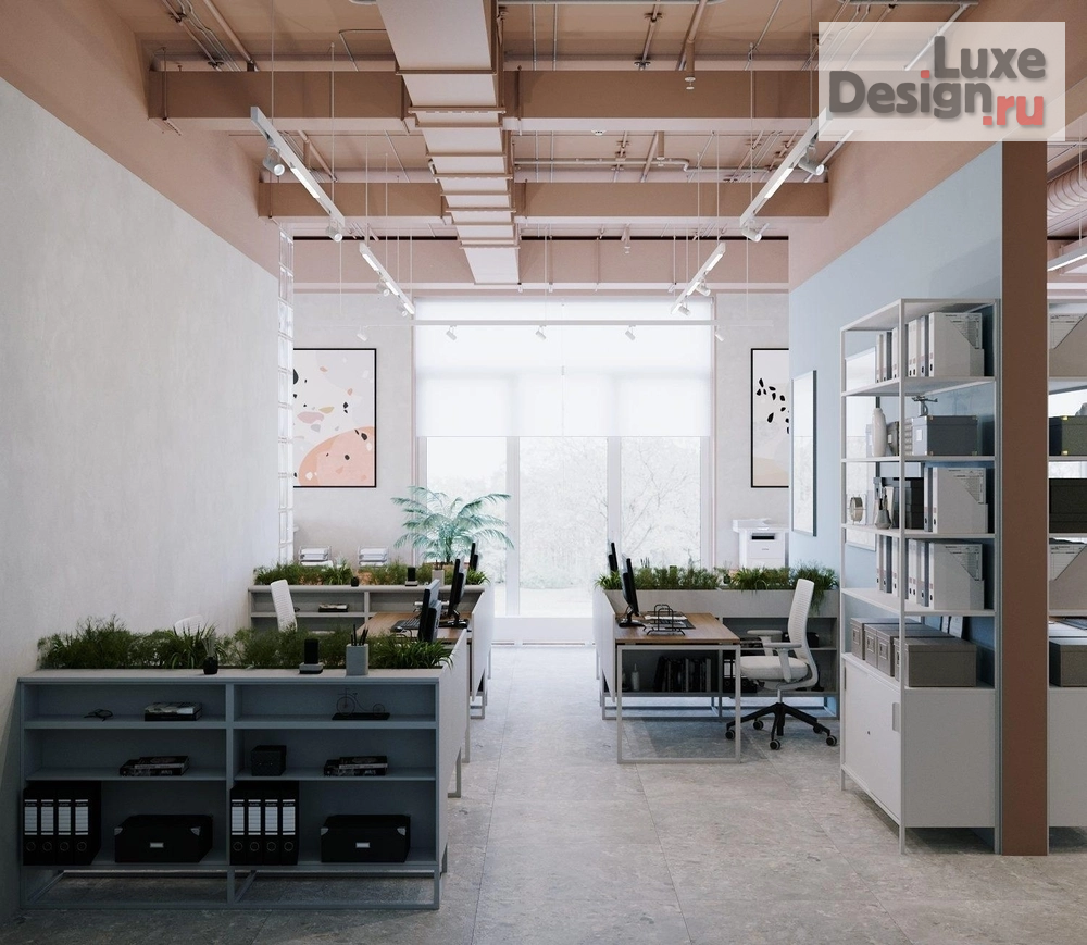 Дизайн интерьера офиса "Офис 615м2" (фото 55)