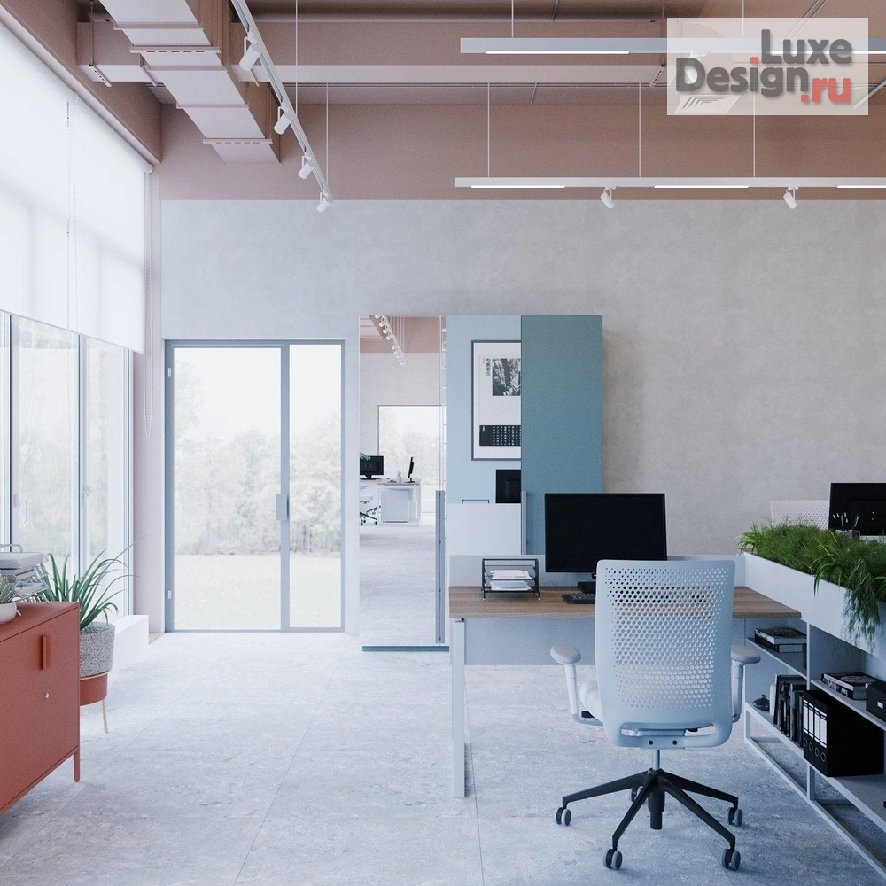 Дизайн интерьера офиса "Офис 615м2" (фото 57)