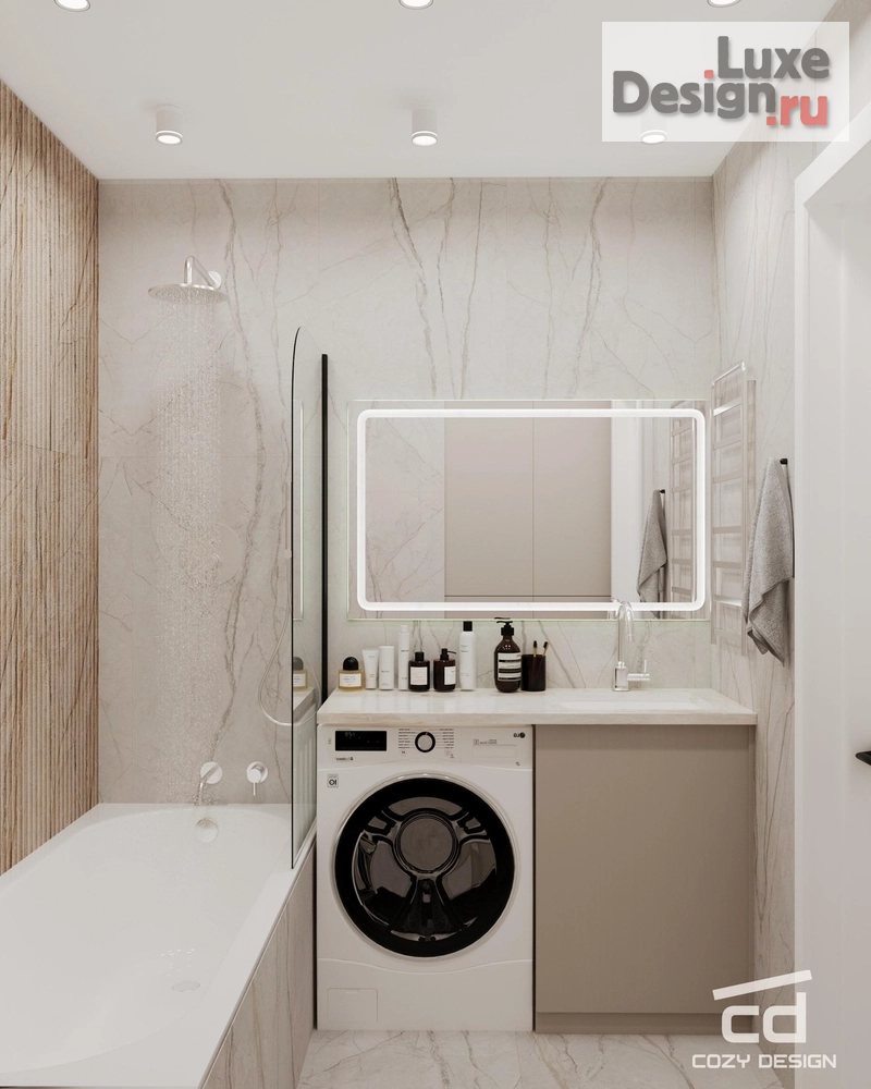 Дизайн интерьера квартиры "Квартира 54 м^2 в Анапе" (фото 12)