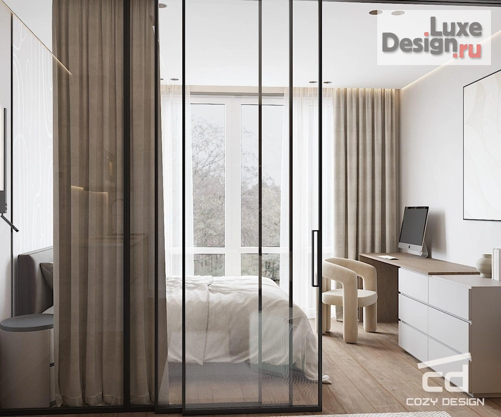 Дизайн интерьера квартиры "Квартира 40 м^2 для аренды в Геленджике" (фото 8)