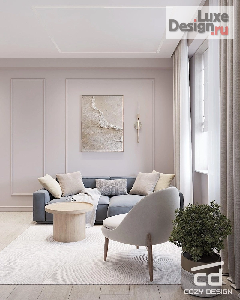 Дизайн интерьера квартиры "Проект квартиры 40 м^2 в Сочи" (фото 9)