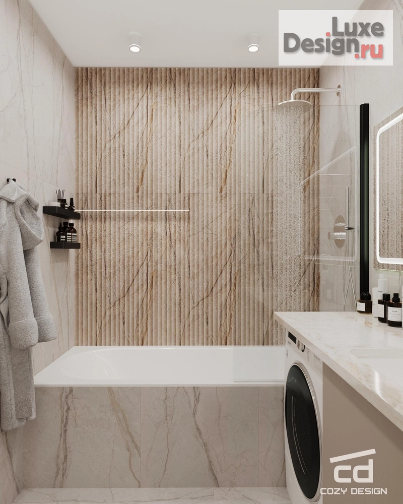 Дизайн интерьера квартиры "Квартира 54 м^2 в Анапе" (фото 14)