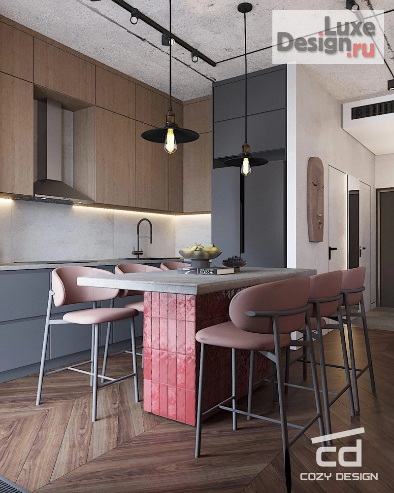 Дизайн интерьера квартиры "Проект квартиры 73 м^2 в Москве" (фото 9)