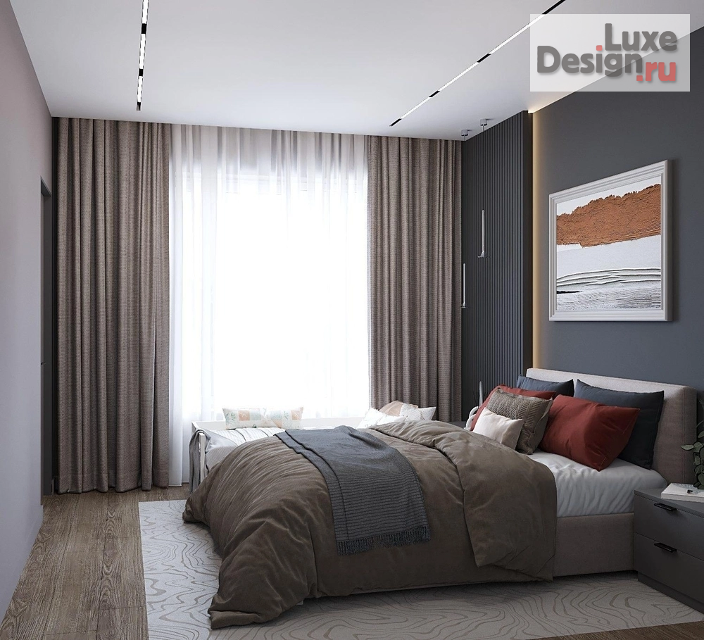 Дизайн интерьера однокомнатной квартиры "Квартира 47м2 в Москве" (фото 14)