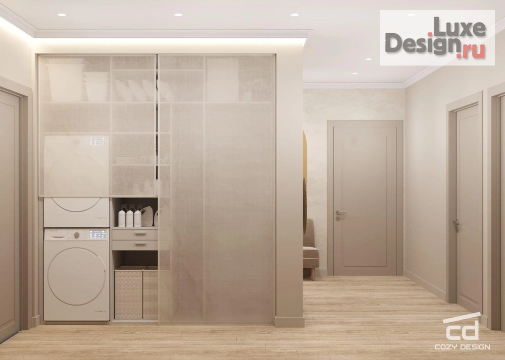 Дизайн интерьера квартиры "Квартира 85 м^2 в Новороссийске" (фото 3)