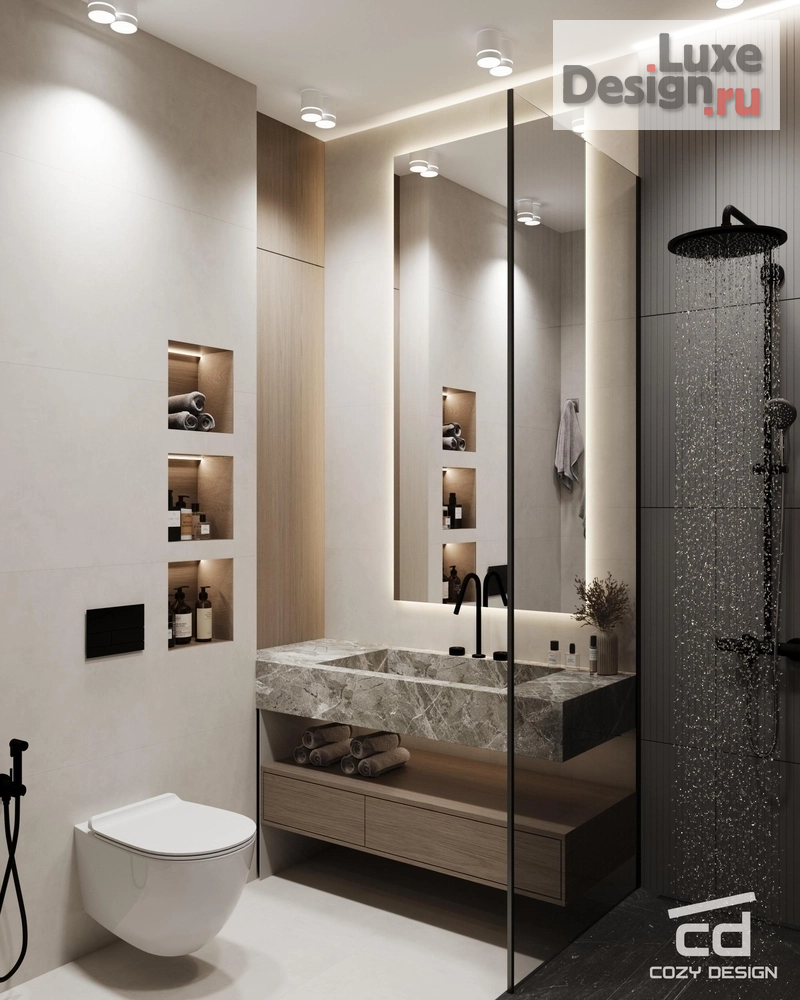 Дизайн интерьера квартиры "Квартира 90 м^2 в Краснодаре" (фото 22)