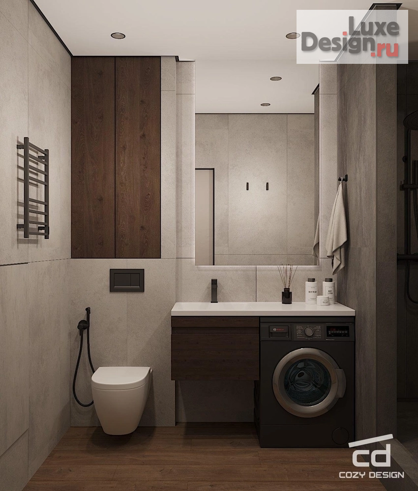 Дизайн интерьера квартиры "Квартира 40 м^2 для аренды в Геленджике" (фото 14)