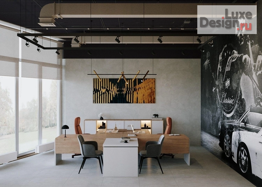 Дизайн интерьера офиса "Офис 615м2" (фото 68)