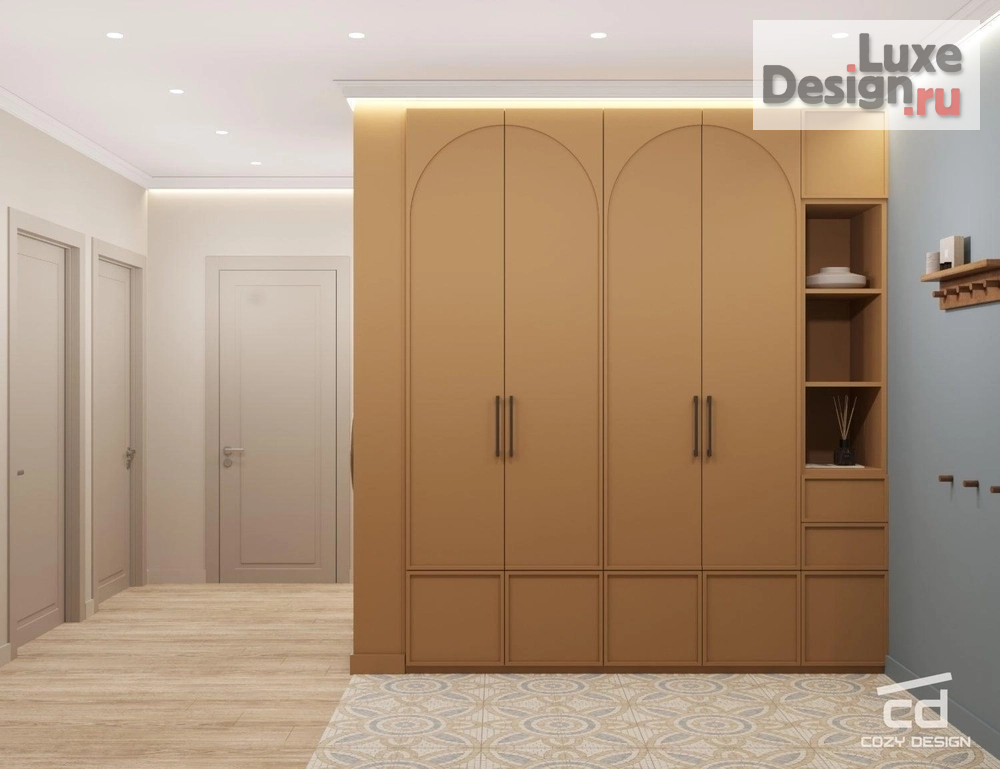 Дизайн интерьера квартиры "Квартира 85 м^2 в Новороссийске" (фото 4)