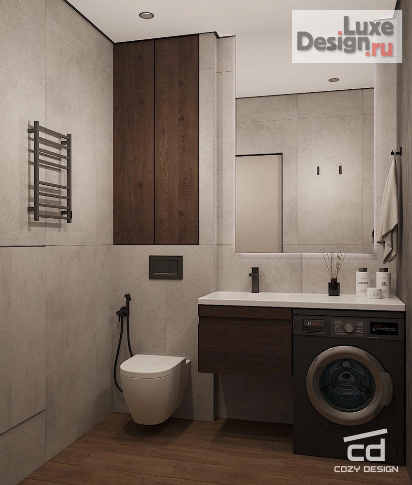 Дизайн интерьера квартиры "Квартира 40 м^2 для аренды в Геленджике" (фото 15)