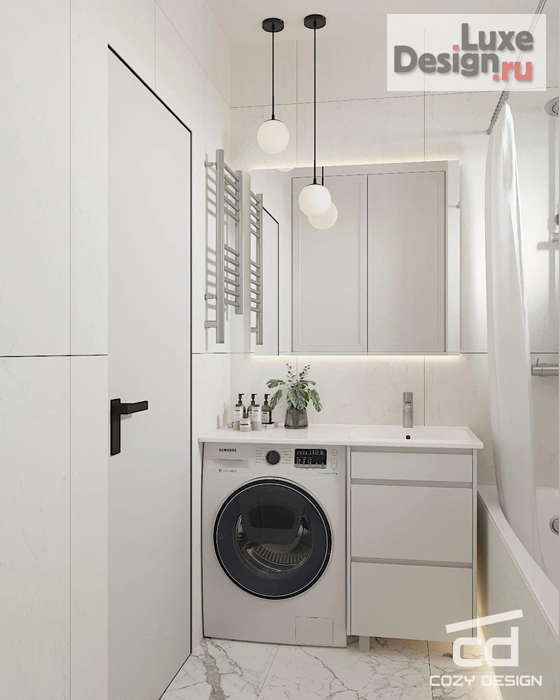 Дизайн интерьера квартиры "Проект квартиры 40 м^2 в Сочи" (фото 16)