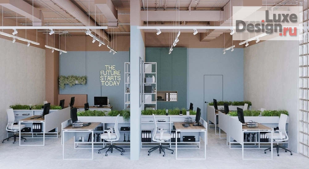 Дизайн интерьера офиса "Офис 615м2" (фото 69)