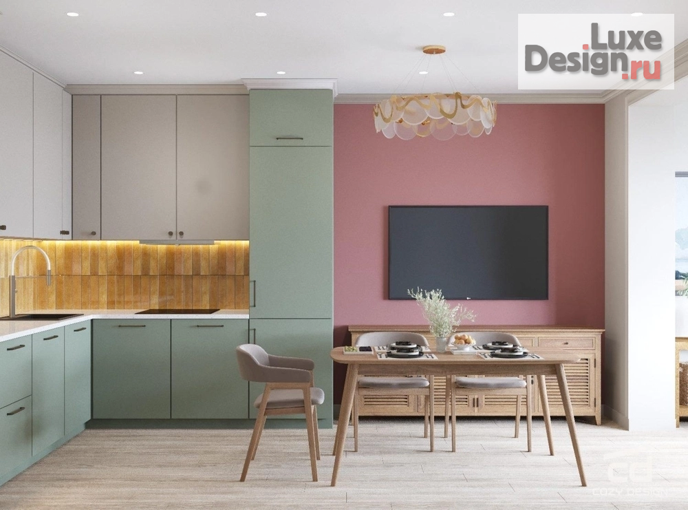 Дизайн интерьера квартиры "Квартира 85 м^2 в Новороссийске" (фото 6)