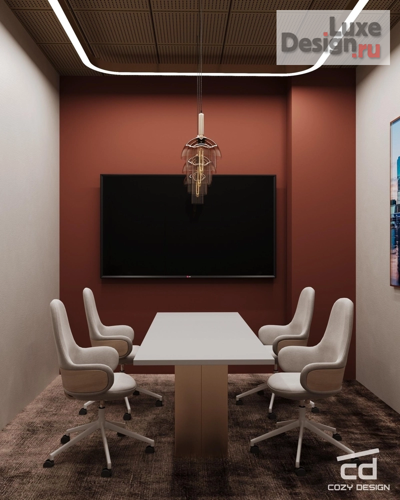 Дизайн интерьера офиса "Офис агентства недвижимости в Москве" (фото 24)