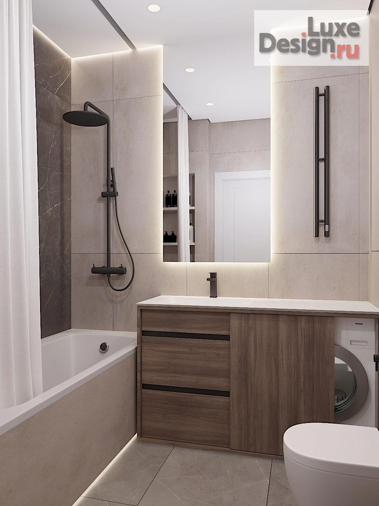 Дизайн интерьера квартиры "Квартира 57 м^2 в Новороссийске" (фото 16)