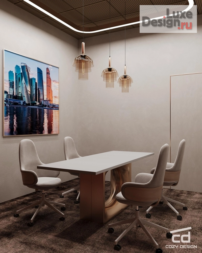 Дизайн интерьера офиса "Офис агентства недвижимости в Москве" (фото 25)