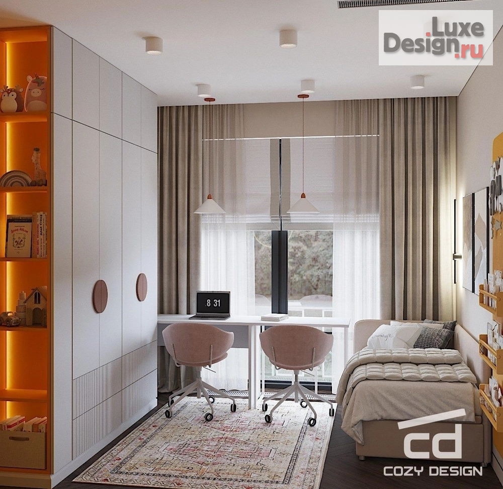 Дизайн интерьера квартиры "Проект квартиры 73 м^2 в Москве" (фото 15)