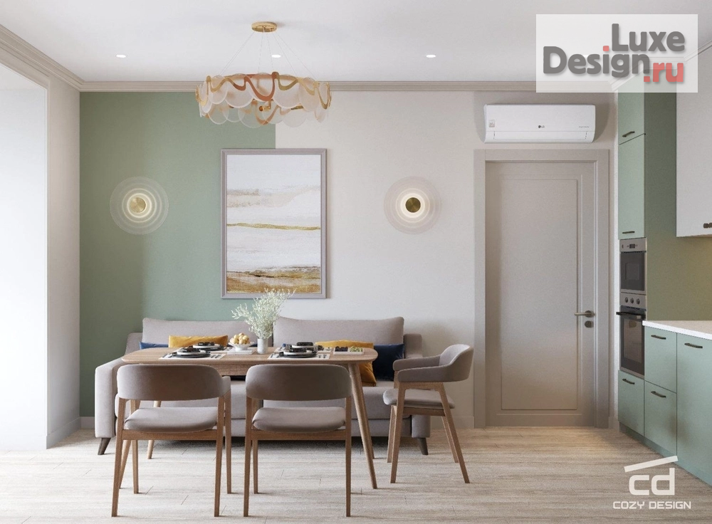 Дизайн интерьера квартиры "Квартира 85 м^2 в Новороссийске" (фото 7)