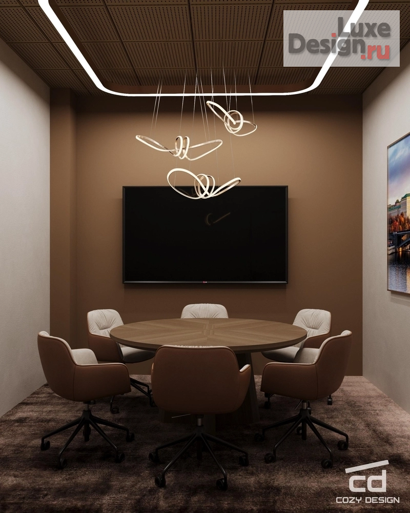 Дизайн интерьера офиса "Офис агентства недвижимости в Москве" (фото 26)