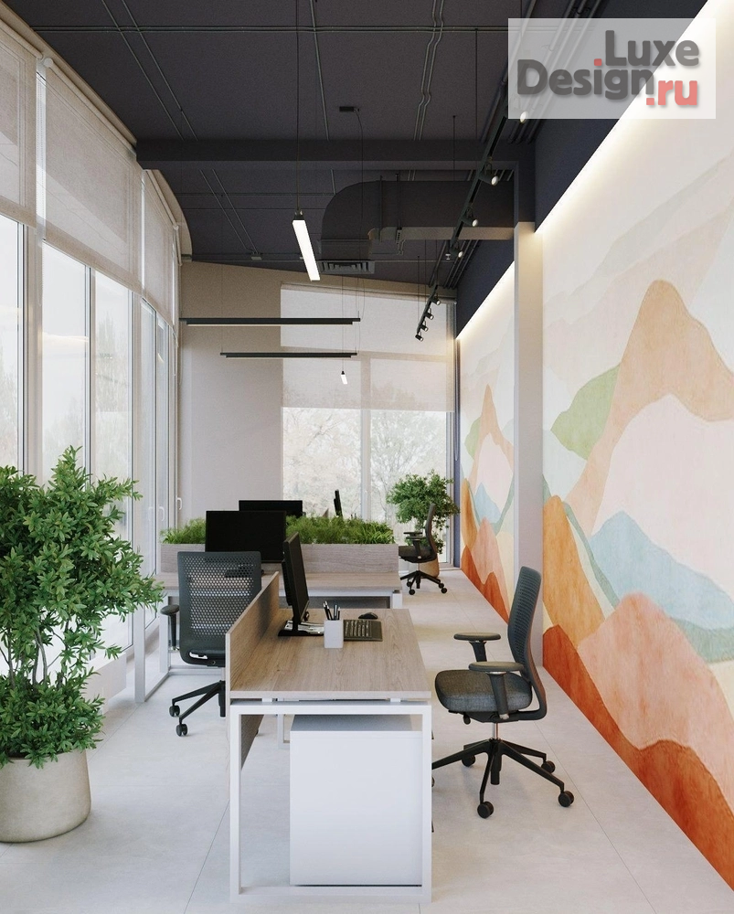 Дизайн интерьера офиса "Офис 615м2" (фото 82)