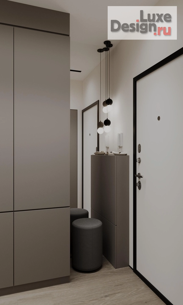 Дизайн интерьера квартиры студии "Квартира 35м м2 в Москве под сдачу" (фото 2)