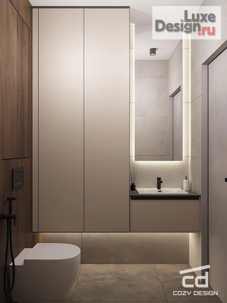 Дизайн интерьера квартиры "Проект квартиры 73 м^2 в Москве" (фото 25)