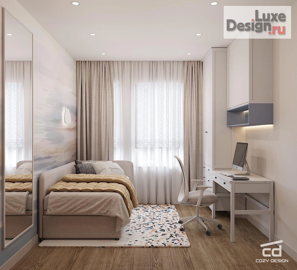 Дизайн интерьера квартиры "Квартира 85 м^2 в Новороссийске" (фото 17)