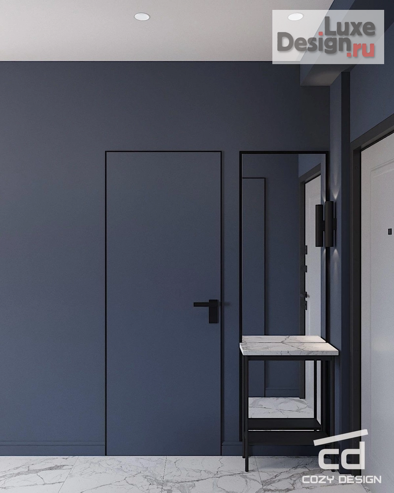 Дизайн интерьера квартиры "Проект квартиры 40 м^2 в Сочи" (фото 2)