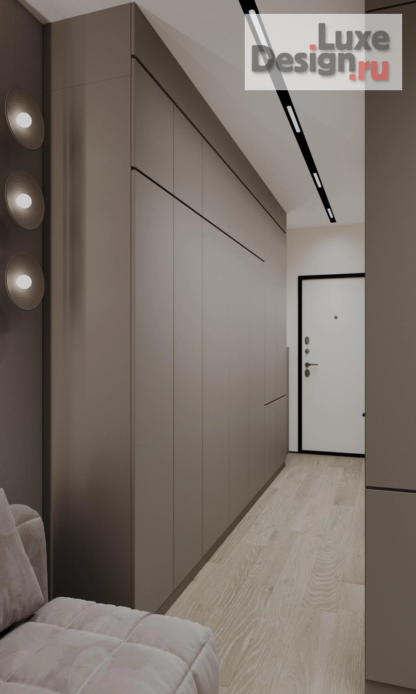 Дизайн интерьера квартиры студии "Квартира 35м м2 в Москве под сдачу" (фото 3)