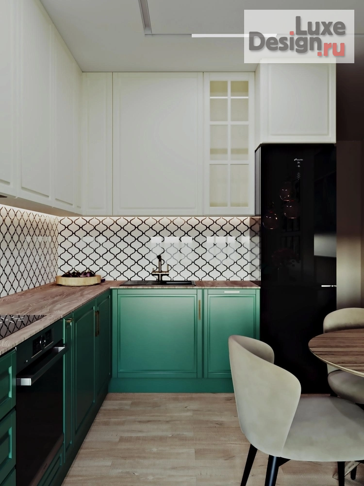 Дизайн интерьера двухкомнатной квартиры "Квартира 60м2 в Новороссийске" (фото 22)