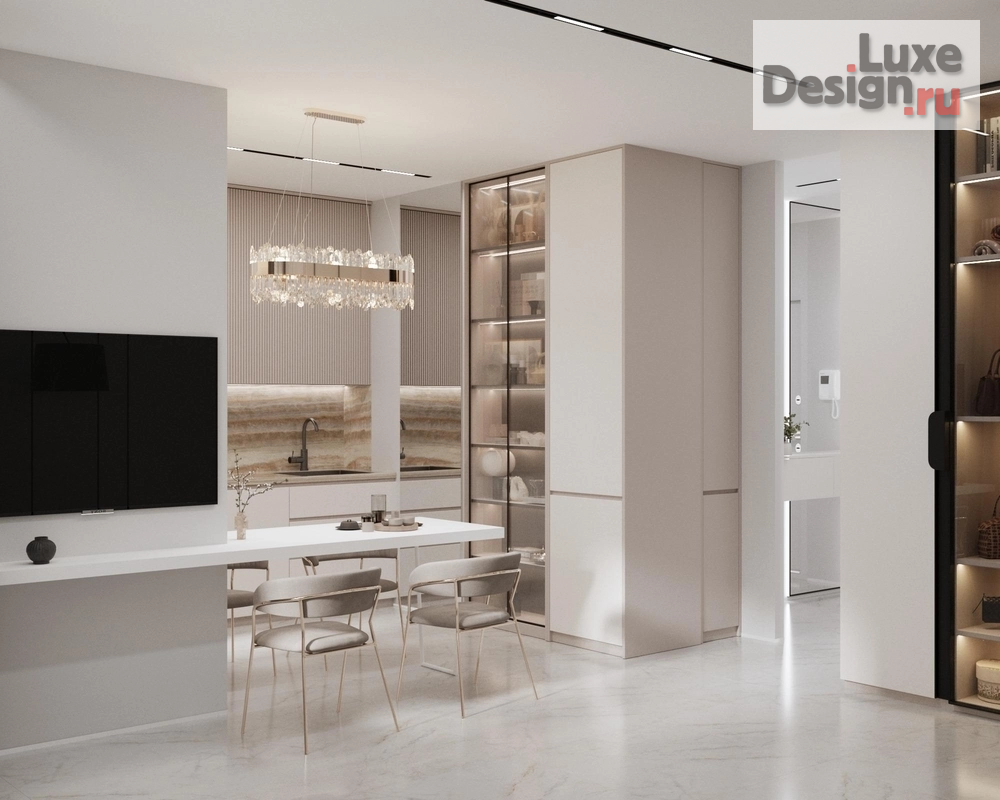 Дизайн интерьера однокомнатной квартиры "Квартира 48м2 в Краснодаре" (фото 10)