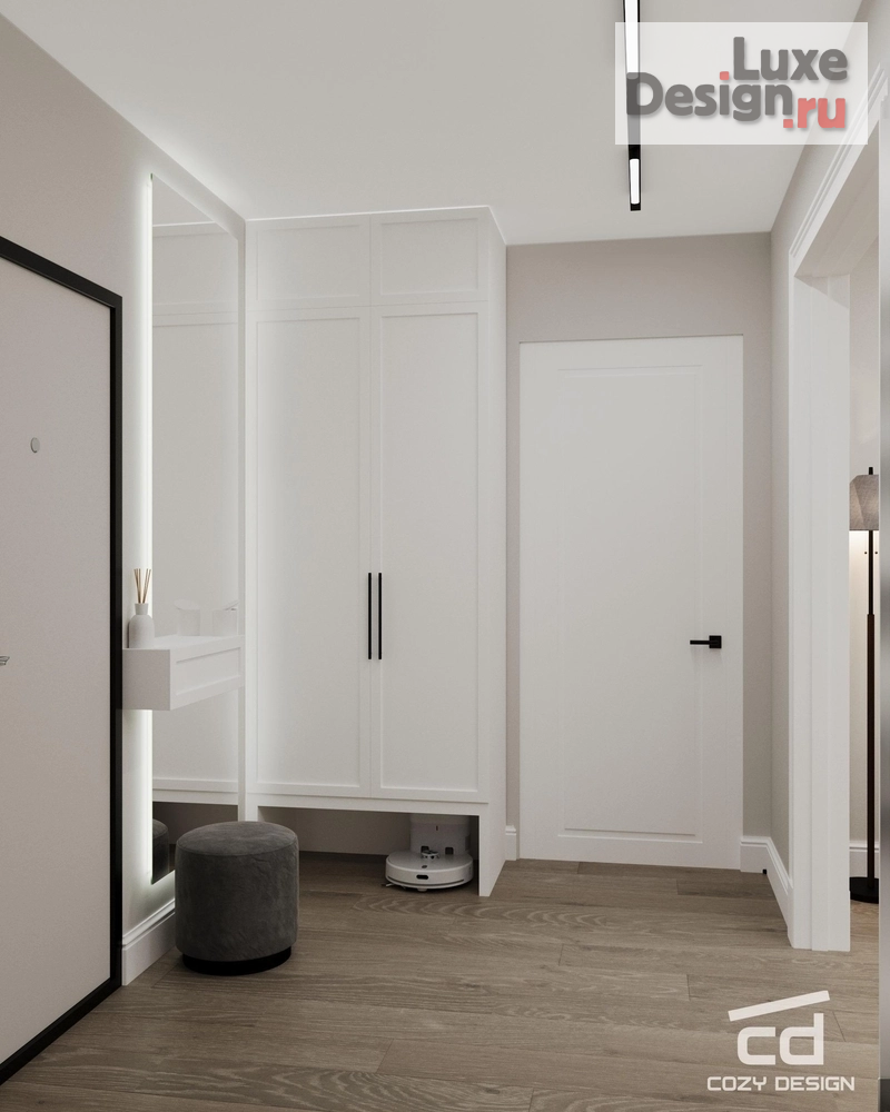 Дизайн интерьера квартиры "Квартира 54 м^2 в Анапе" (фото 3)