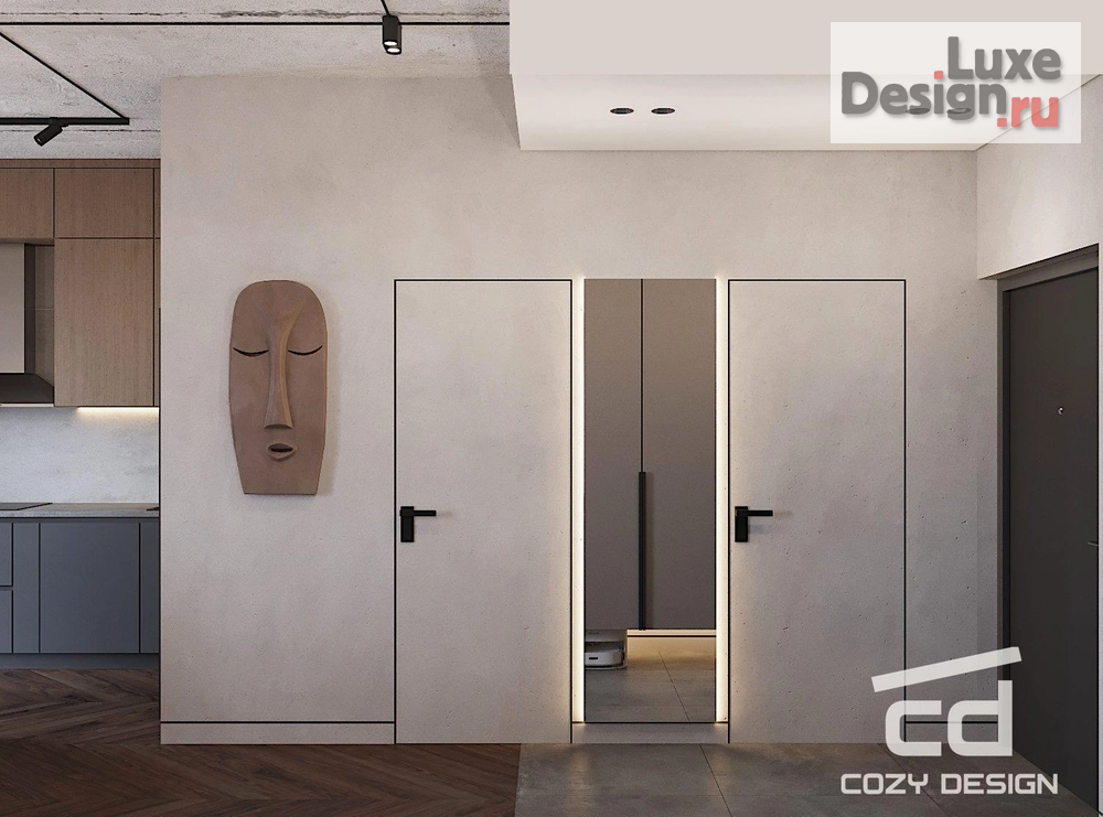 Дизайн интерьера квартиры "Проект квартиры 73 м^2 в Москве" (фото 2)