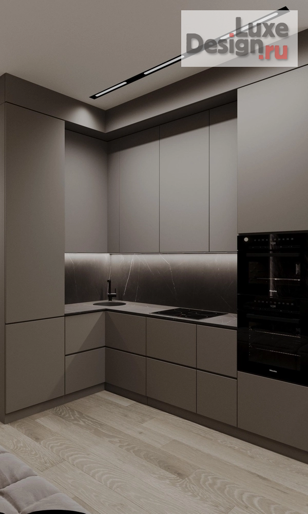 Дизайн интерьера квартиры студии "Квартира 35м м2 в Москве под сдачу" (фото 5)