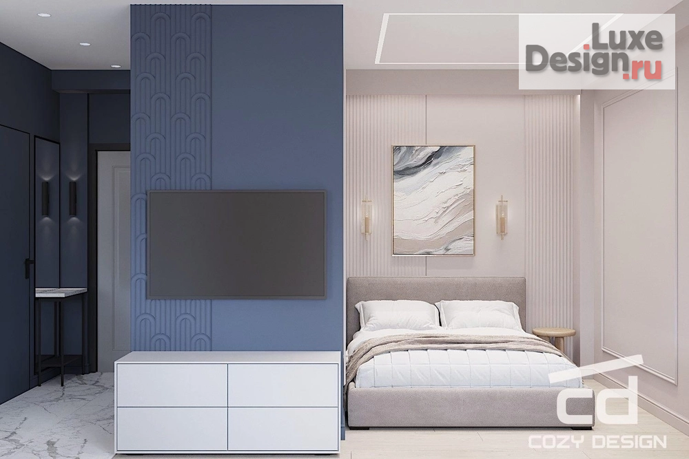 Дизайн интерьера квартиры "Проект квартиры 40 м^2 в Сочи" (фото 3)