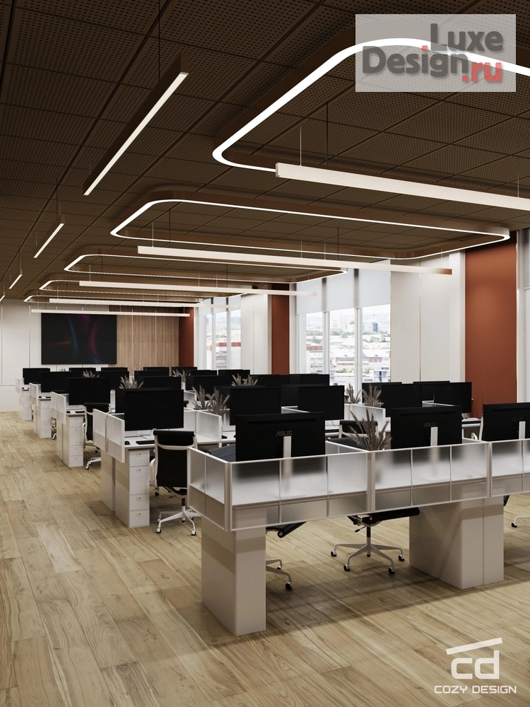 Дизайн интерьера офиса "Офис агентства недвижимости в Москве" (фото 3)