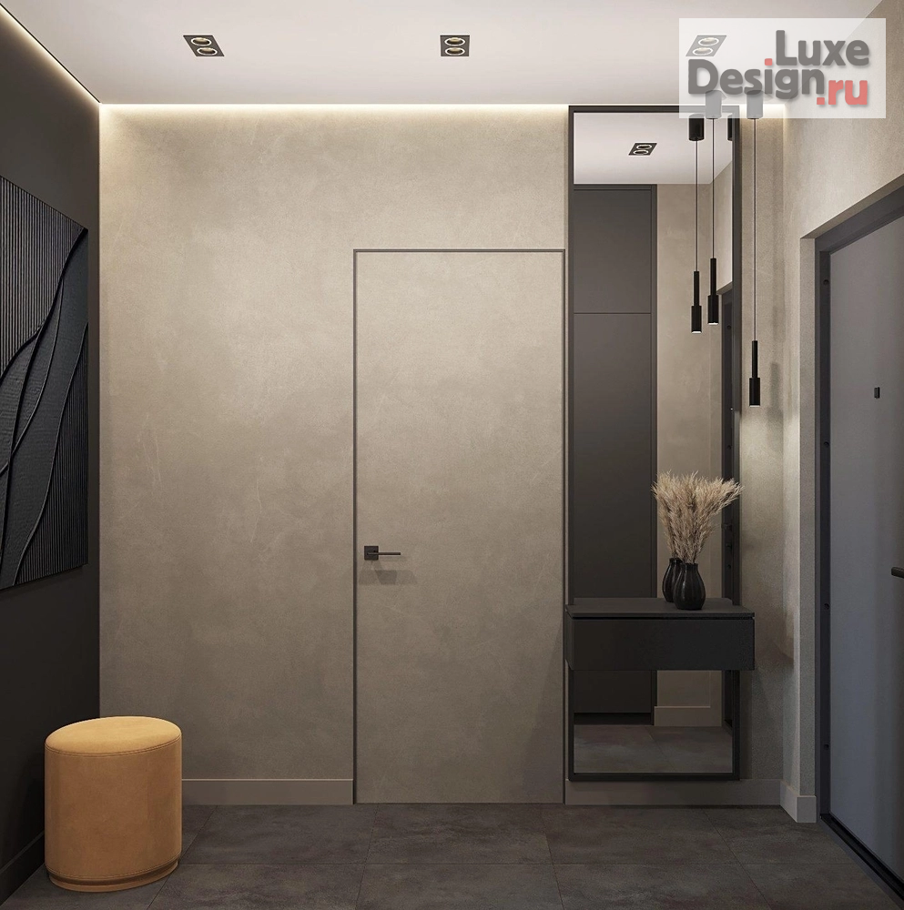 Дизайн интерьера однокомнатной квартиры "Квартира 47м2 в Москве" (фото 4)