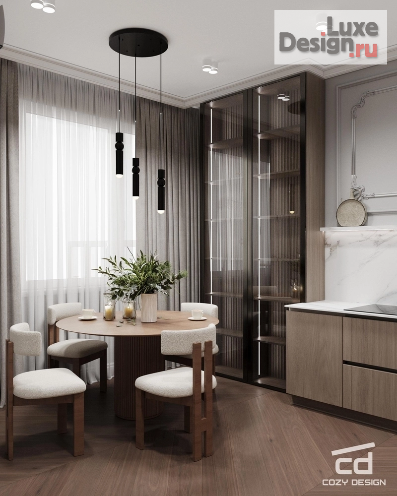 Дизайн интерьера квартиры "Квартира 90 м^2 в Краснодаре" (фото 6)