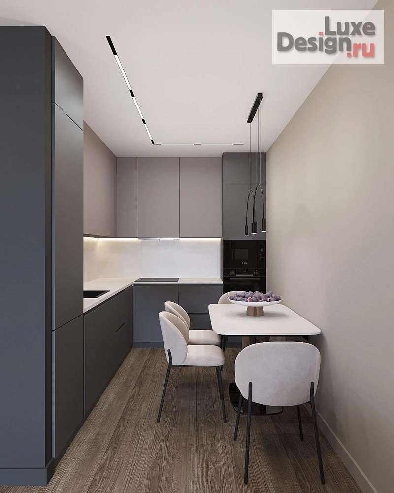 Дизайн интерьера однокомнатной квартиры "Квартира 47м2 в Москве" (фото 5)