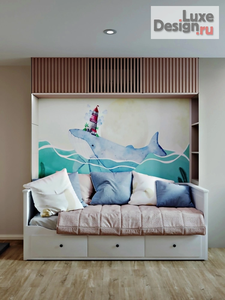 Дизайн интерьера двухкомнатной квартиры "Квартира 60м2 в Новороссийске" (фото 26)