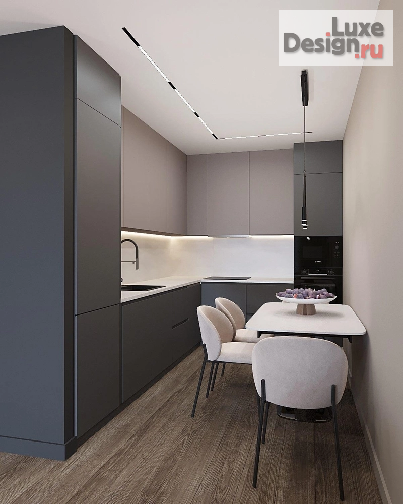 Дизайн интерьера однокомнатной квартиры "Квартира 47м2 в Москве" (фото 6)